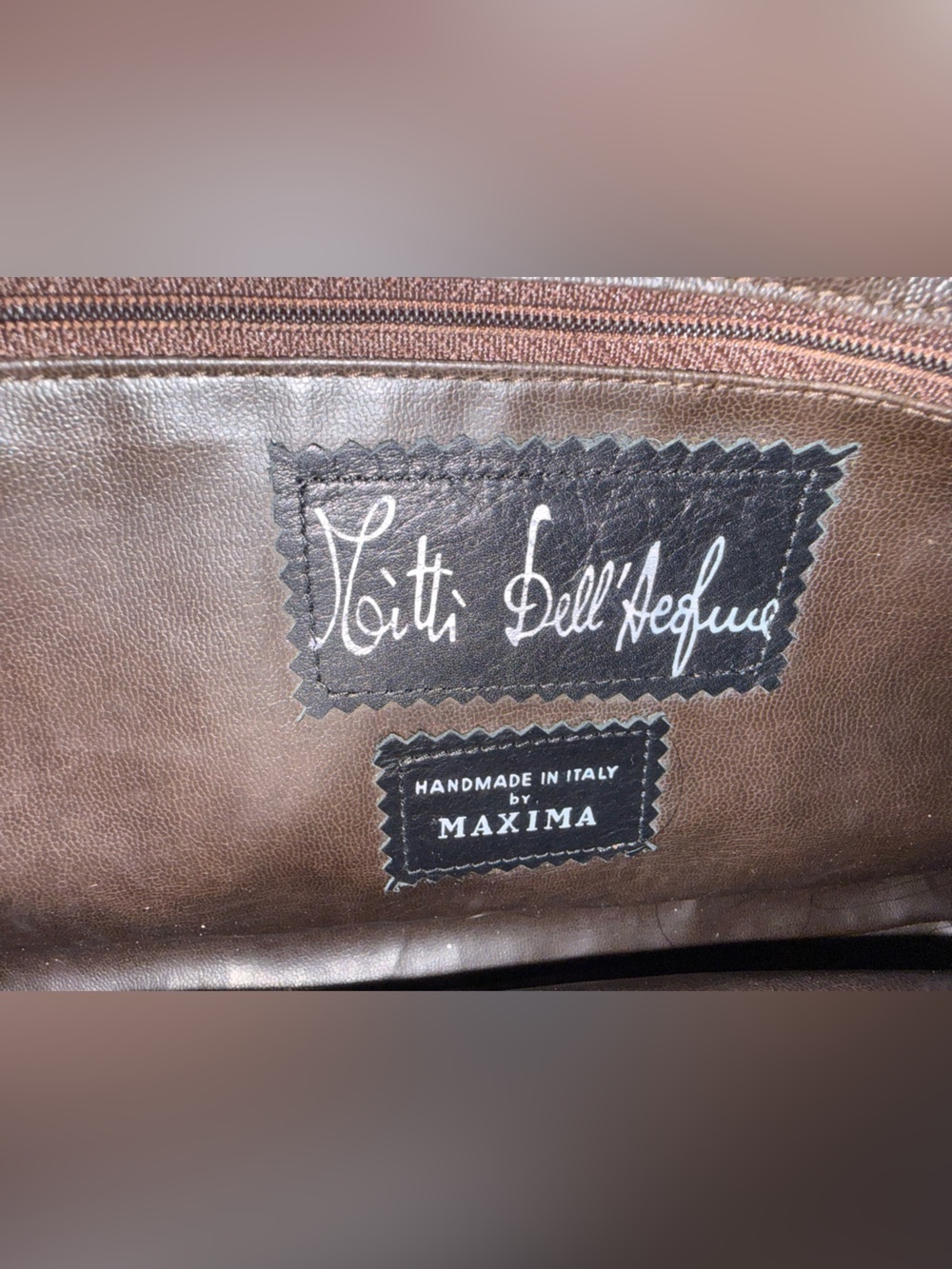 Titti Dell’Acqua Vintage Genuine Alligator Leather Bag - Picture 2 of 4